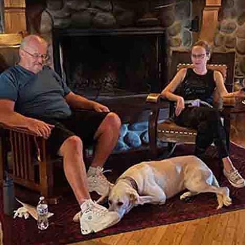 For pet friendly Wisconsin Couples Resorts it's Adeline's